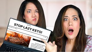 Experts say "Don't do lazy keto!"...now what?