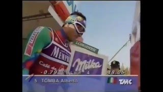 Alberto Tomba wins slalom (Flachau 1996)