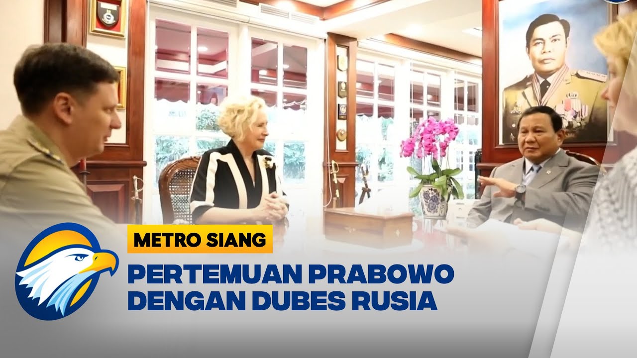 Pertemuan Menhan Prabowo Dengan Dubes Rusia - YouTube