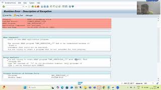 19 - Debugging Challenge No.17 - Module Pool - Runtime Error - Wrong Program Type Part2