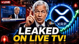 JAMIE DIMON JUST LEAKED MAJOR XRP NEWS! (ON LIVE TV!)