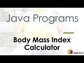32 Java BMI Calculator |
