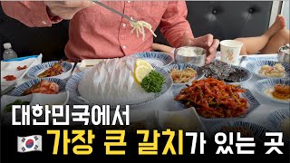 여수 맛집] 대한민국에서 가장 큰 갈치가 있는 곳(남진 오빠가 갈치를?!)