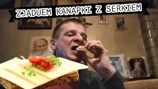 dwje kanalkj na wjeczur zjadlem z ziultym serem #kononowicz #cheese #szkolna17 #major