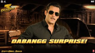 Dabangg 3: Surprise for Fans | Salman Khan | Prabhu Deva | 20th Dec'19