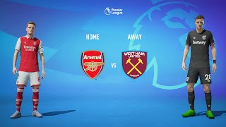 FIFA 23 -  Arsenal  Vs WestHam | Premier League 2022/23 | [4k] Gameplay
