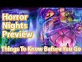 Preview Halloween Horror Nights 2019 at Universal Orlando | Things To Know Before You Go