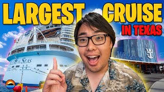 Boarding Galveston's LARGEST Cruise Ship | Royal Caribbean's Allure of the Seas! (Cruise Vlog 1)