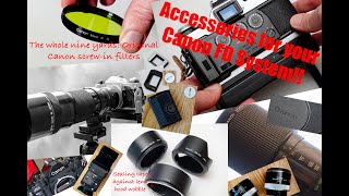 Canon FD - Serie A Accessories