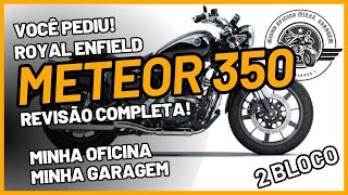 Minha Oficina, minha Garagem, S1E2B2 - Royal Enfield Meteor 350 - Folga das Válvulas