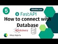 Connecting FastAPI to Database with SQLAlchemy ORM | FastAPI CRUD | API  series #5 | eSeekho