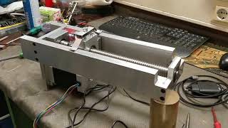 LinuxCNC Y-Axis Unit Homing