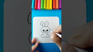 A Cute Bunny 🐇 | Easy Drawings