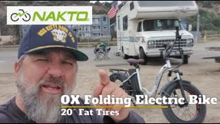 The Nakto OX Folding Electric Bike - great opty to get a ebike..