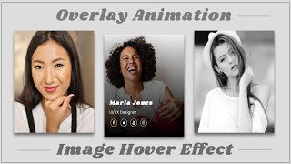 Image Overlay Hover Effect with CSS Flexbox | CSS Image Hover Effect