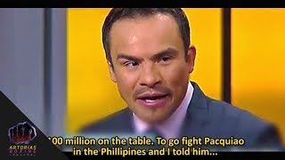 Juan Manuel Marquez Rejected $100 Million dollars to fight Manny Pacquiao Again - Artorias Boxing