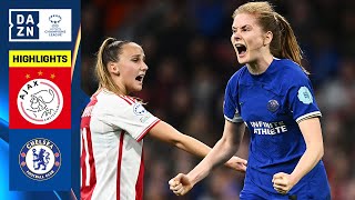 HIGHLIGHTS | Ajax vs. Chelsea (UEFA Women's Champions League 2023-24 Quarter-final First Leg)