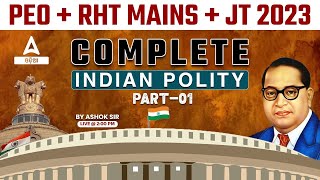 PEO, RHT, JT 2023 | Indian Polity | By Ashok Sir