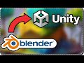 How to EXPORT MODEL from Blender to Unity