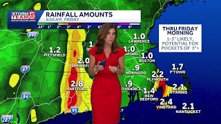 Video Downpours Thunder Possible This Evening