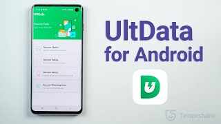UltData for Android App: Recover Deleted Photos on Android without Root