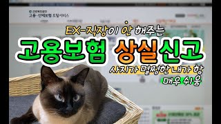 고용보험상실신고, 퇴사처리 직접했어요 🙄 깜댕이 l 고메치즈핫도그