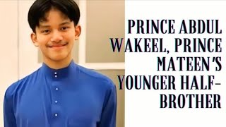 Prince Abdul Wakeel, Prince Mateen's younger half-brother @jorezzdiarychannel1862