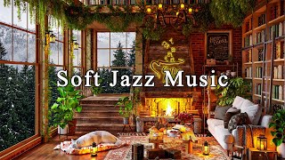 Cozy Coffee Shop Ambience & Soft Jazz Music☕Relaxing Jazz Instrumental Music for