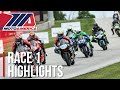 MotoAmerica Supersport Race 1 Highlights at Road America 2022