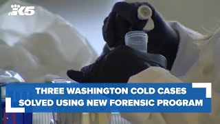 Three Washington cold cases solved with help of new forensic program