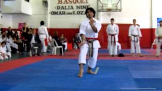 Sanseiryu kata (OKIKUKAI - Shohei Ryu) Ricardo Katsuren, 5to Dan