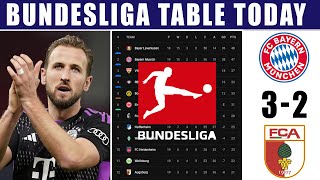 GERMAN BUNDESLIGA TABLE UPDATED TODAY | BUNDESLIGA TABLE AND STANDING 2023/2024