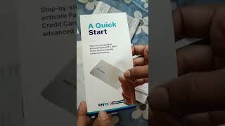 Paytm HDFC Credit Card Unboxing #hdfcbank #viralvideob #credit #trending #hdfccreditcad#viral #paytm