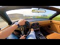 first gen 1993 mazda mx 5 miata pov pure sound driving. 4k 2020