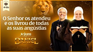 Jejum de Daniel -  4º dia - O Senhor os atendeu e os livrou de todas as suas angústias - Salmo 23