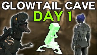 DUO Claiming Glowtail Cave Day 1! - ARK PvP