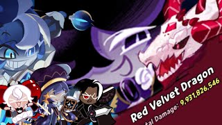 UPDATE SCORE RVD META COMP | GUILD BATTLE | RED VELVET DRAGON  | COOKIE RUN KINGDOM | 💀💊