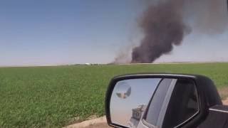 Field Fire near Haxtun Colorado - July 2016