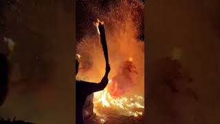 തീയിൽ ചാടി പാളി തെയ്യം #theyyam