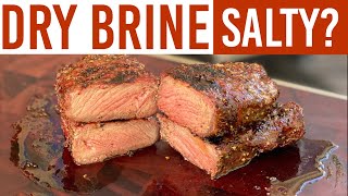 Dry Brined Steak Too Salty? - YS640s