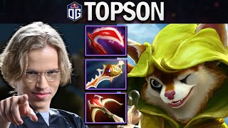 OG.TOPSON TRIES NEW HERO HOODWINK - DOTA 2 7.28 GAMEPLAY