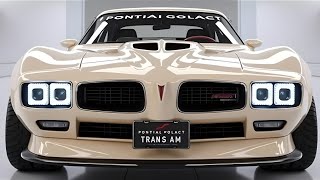 2025 Pontiac Trans Am – The LEGEND Returns with INSANE Power!