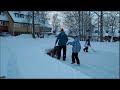 belos med snöblad