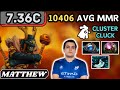 7.36c - Matthew SHADOW SHAMAN Soft Support Gameplay 27 ASSISTS - Dota 2 Full Match Gameplay