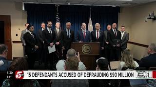 DOJ charges 15 defendants accused of collectively defrauding $90 million