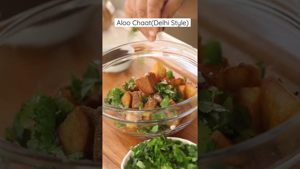 Delhi Style Aloo Chaat - YouTube