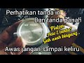 Cara menentukan posisi piston in dan ex/atas bawah