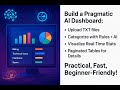 Build a Pragmatic AI Dashboard in Python: Real-Time Text Analysis & Visualization Tutorial.