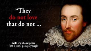 Famous Shakespeare Quotes - William Shakespeare quotes on love and life YOU MUST HEAR