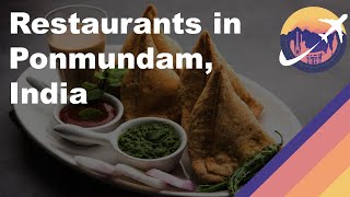 Restaurants in Ponmundam, India